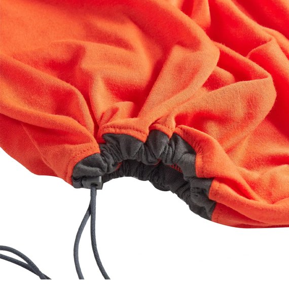Вкладиш для спального мішка Sea to Summit Reactor Extreme Sleeping Bag Liner Spicy Orange Compact Mummy w/ Drawcord (STS ASL031071-190802), Максимальний зріст користувача, см: 177 см, зображення 3