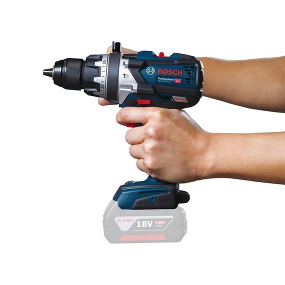 Аккумуляторный ударный шуруповерт Bosch Professional GSB 18V-110 C (каркас) (06019G030A), изображение 5