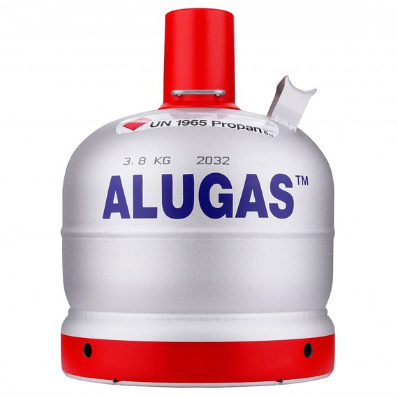 Баллон газовый Alugas 14,5 л алюминиевый 41015