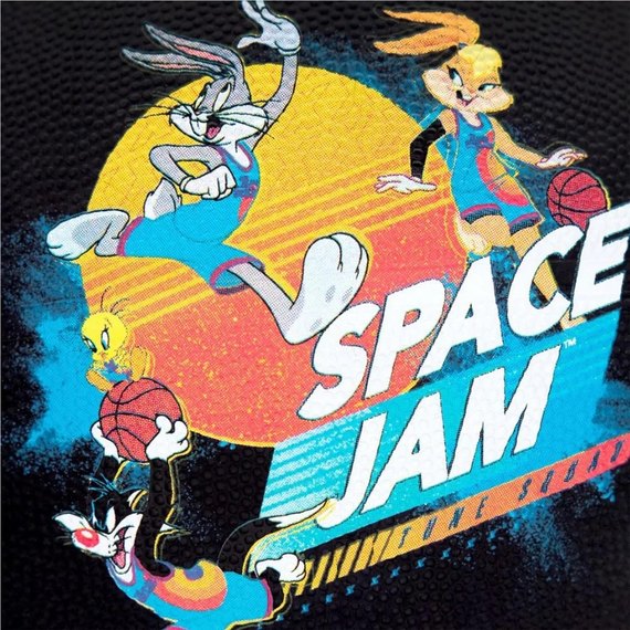 Мяч баскетбольный Spalding Space Jam Tune Court мультиколор size 7 (84560Z), изображение 3