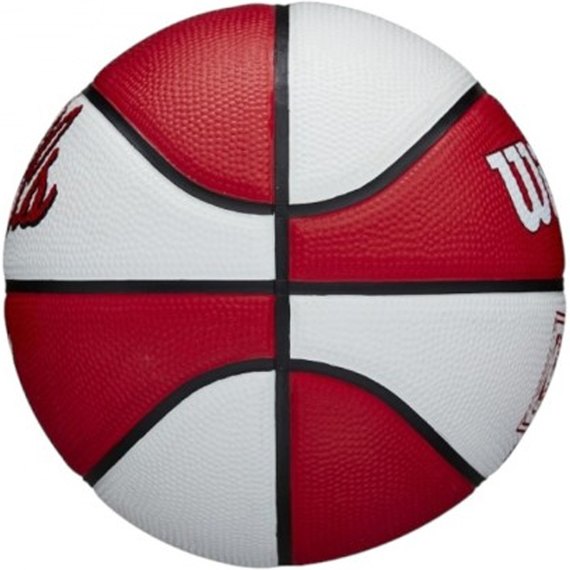 Мяч баскетбольный Wilson NBA Team Retro BSKT Mini CHI Bulls size 3 (WTB3200XBCHI), изображение 4
