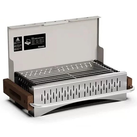 Портативный гриль для столешницы Naturehike CNK2300CJ010, металлик (6976023922954), Цвет: Металлик