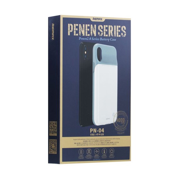 Повербанк Remax PN-04 Penen for Iphone Xs Max 4000 mAh White (6954851295990), изображение 2