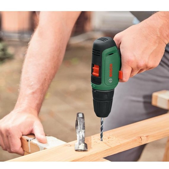 Аккумуляторный дрель-шуруповерт Bosch EasyDrill 1200 + набор бит и сверл (06039D3007), изображение 8