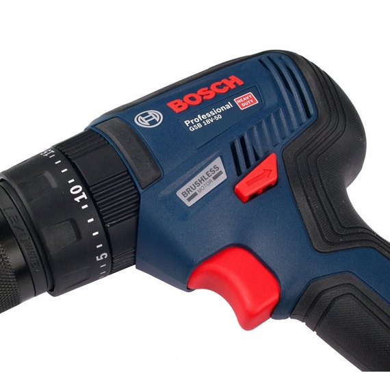 Аккумуляторный ударный дрель-шуруповерт Bosch Professional GSB 18V-50 (06019H5100), изображение 5