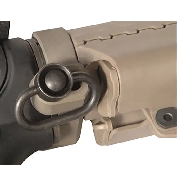 Антабка Troy Pro Grade на трубу приклада FDE (SMOU-PGR-00FT-00), изображение 2