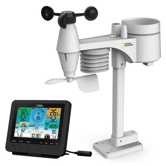 Метеостанция National Geographic WIFI Color Weather Center 7-in-1 Sensor (9080600) 930585