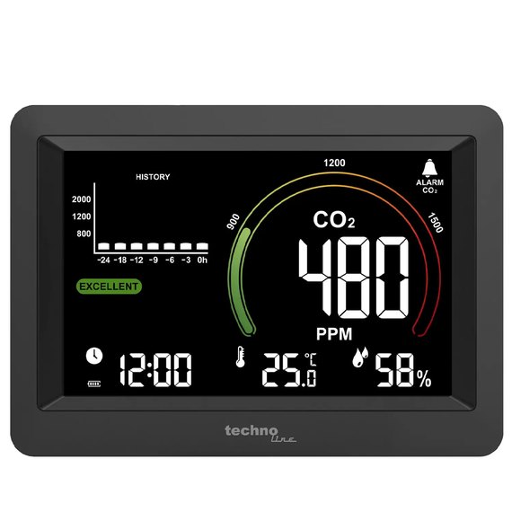 Метеостанция Technoline WL1028 Black (WL1028) DAS302446, изображение 3