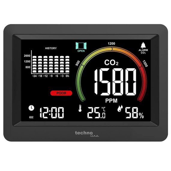 Метеостанция Technoline WL1028 Black (WL1028) DAS302446, изображение 5
