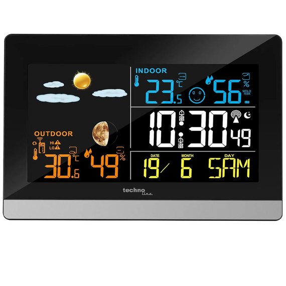 Метеостанция Technoline WS6455 Black/Silver (WS6455) DAS302456, изображение 3