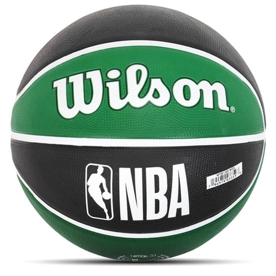 М'яч баскетбольний  Wilson NBA Team Tribute BOS Celtics 295 size 7 (WTB1300XBBOS), зображення 2