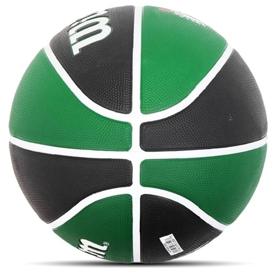 М'яч баскетбольний  Wilson NBA Team Tribute BOS Celtics 295 size 7 (WTB1300XBBOS), зображення 3