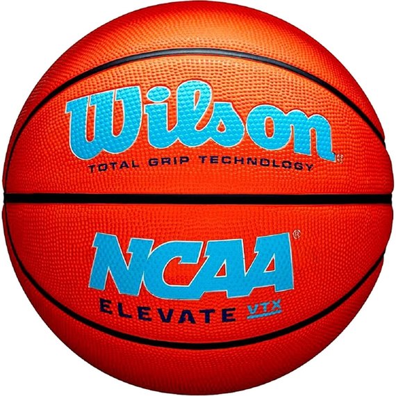 М'яч баскетбольний Wilson NCAA Elevate VTX BSKT Orange/Blue size7 (WZ3006802XB7), Розмір: 7