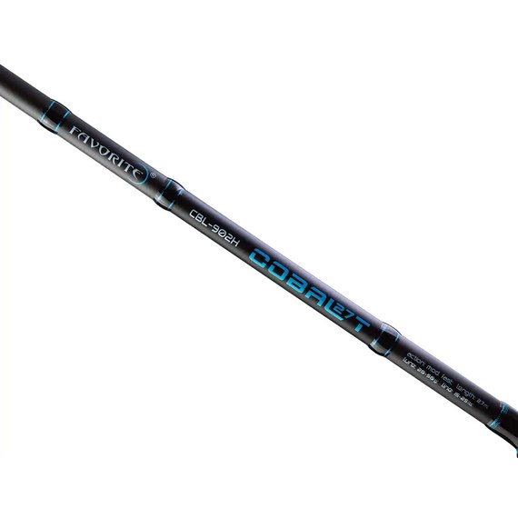 Спінінг Favorite Cobalt CBL-902H 2.70m 20-50g Mod.Fast (1693.02.42), Довжина, м: 2.70 м, Тест (грам), Max: 50, зображення 2