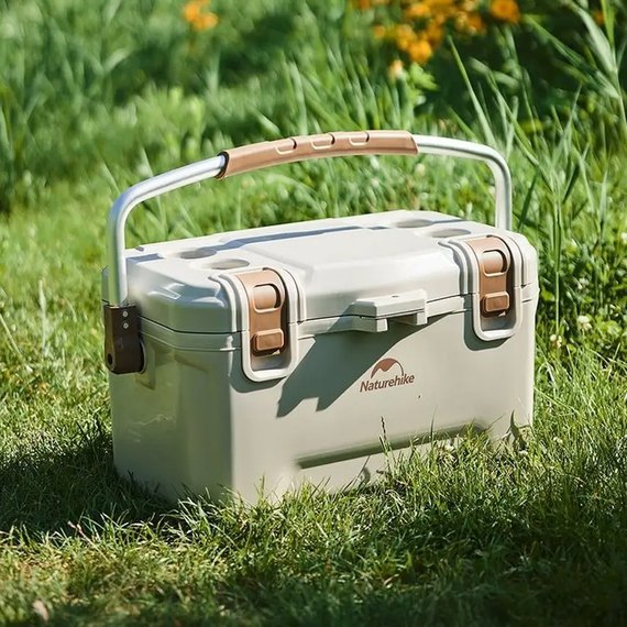 Туристический холодильник Naturehike CNH22CJ10001, 45 л, бежевый (6975641884996), изображение 2