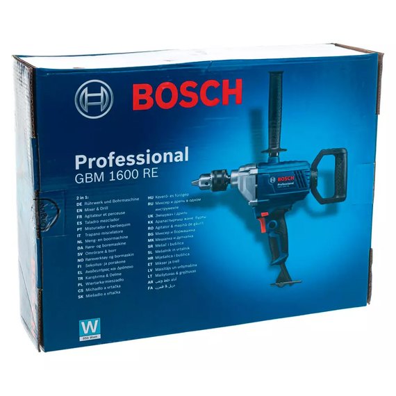 Дрель-миксер Bosch Professional GBM 1600 RE (06011B0000), изображение 11