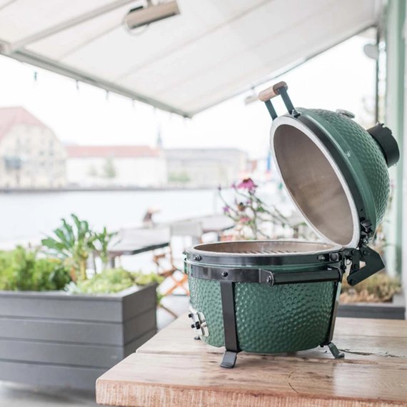 Керамический угольный гриль Big Green Egg Mini Max комплект 119650, изображение 2