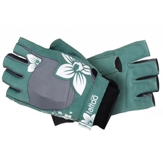 Перчатки для фитнеса MadMax MFG-710 Jungle Green/Cream L (MFG-710_L)
