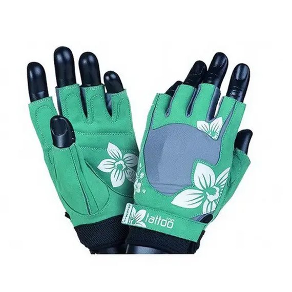 Перчатки для фитнеса MadMax MFG-710 Jungle Green/Cream L (MFG-710_L), изображение 2