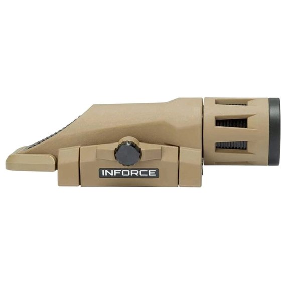 Тактичний ліхтар Inforce WML, Flat Dark Earth Body, White LED Gen2 (HML-06-1), Колір: Flat Dark Earth, зображення 4