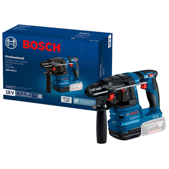 Аккумуляторный перфоратор Bosch Professional GBH 185-LI (каркас) (0611924020), изображение 2
