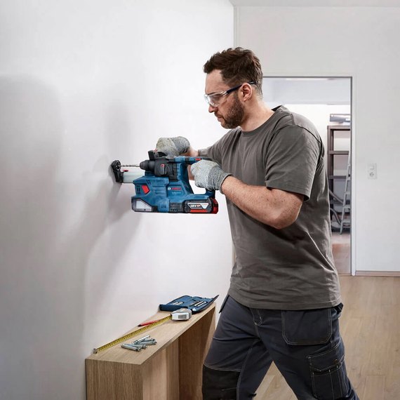 Аккумуляторный перфоратор Bosch Professional GBH 185-LI (каркас) (0611924020), изображение 6