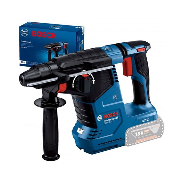 Аккумуляторный перфоратор Bosch Professional GBH 187-Li SDS-Plus (каркас) (0611923020), изображение 4