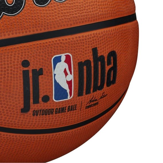 Мяч баскетбольный Wilson JR NBA Fam Logo Auth Outdoor BSKT size 7 (WZ3011801XB7), изображение 4