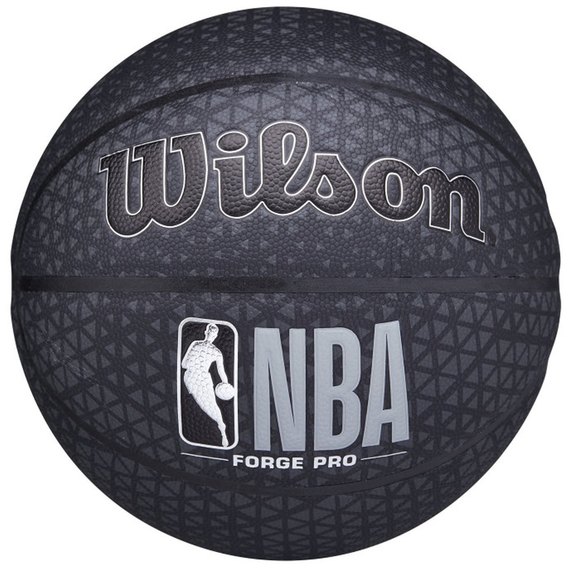 Мяч баскетбольный Wilson NBA Forge Pro Printed BSKT 295 size 7 (WTB8001XB07), Размер: 7, Цвет: Чёрный