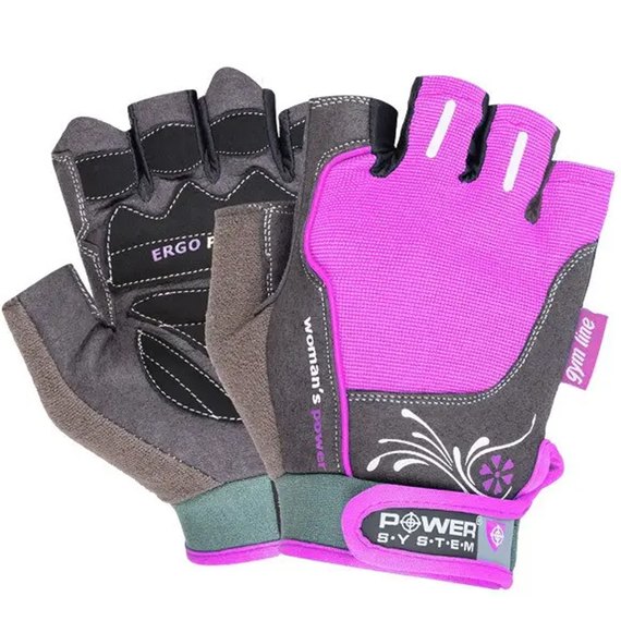 Перчатки для зала Power System PS-2570 Pink M (PS-2570_M_Pink), Размер: M, Цвет: Розовый