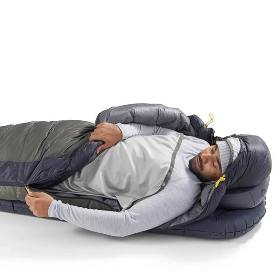 Спальний мішок Sea to Summit Spark Pro -1C/30F Regular, Beluga Black (STS ASL041071-050103), Діапазон комфорту по жінці (базовий): +3 °C, Повна довжина, см: 185 см, зображення 8