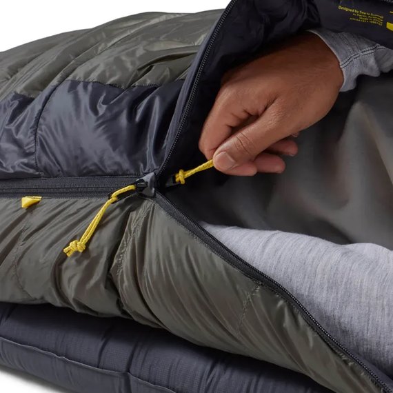 Спальний мішок Sea to Summit Spark Pro -9C/15F Regular, Beluga Black (STS ASL041071-050105), Діапазон комфорту по жінці (базовий): -1 °C, Повна довжина, см: 185 см, зображення 10