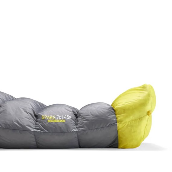 Спальный мешок Sea to Summit Spark Women's -1C/30F Regular, Pewter Grey (STS ASL041071-331703), Диапазон комфорта по женщине (базовый): -1 °C, Полная длина, см: 170 см, изображение 7