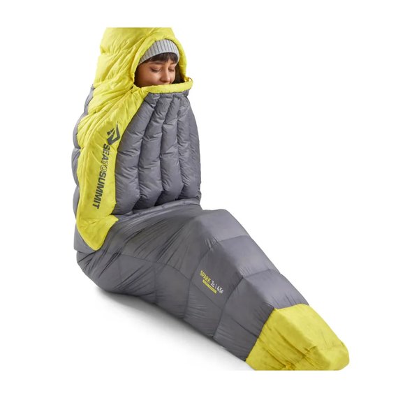 Спальний мішок Sea to Summit Spark Women's -9C/15F Regular, Pewter Grey (STS ASL041071-331705), Діапазон комфорту по жінці (базовий): -9 °C, Повна довжина, см: 170 см, зображення 4