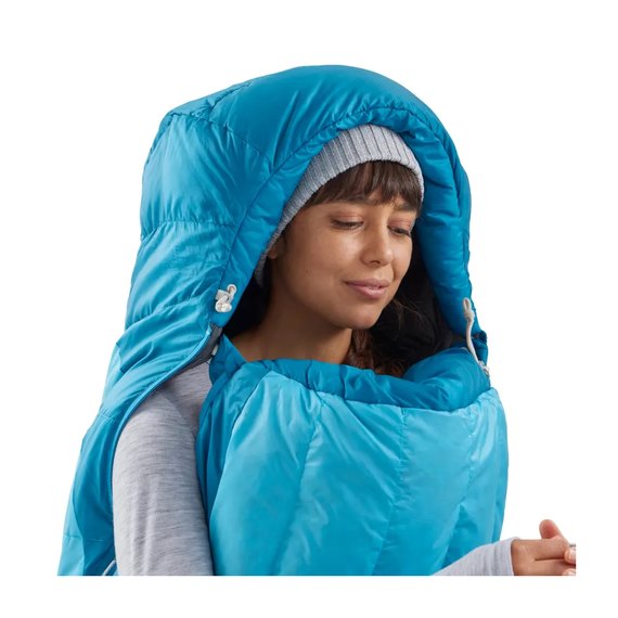 Спальный мешок Sea to Summit Trek Women's -9C/15F Regular, Blue Atoll (STS ASL041171-330203), Диапазон комфорта по женщине (базовый): -9 °C, изображение 6
