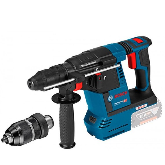 Акумуляторний перфоратор Bosch Professional GBH 18V-26 (каркас) (0611909000), зображення 2