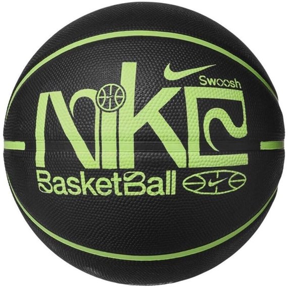 Мяч баскетбольный Nike EveryDay PlayGround 8P Graphic Deflated Black/Lime Blast/Lime Blast size 7 (N.100.4371.060.07)