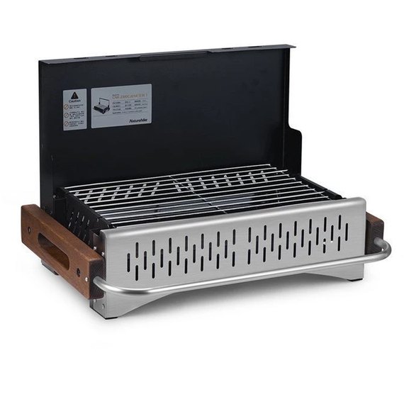Портативний гриль для стільниці Naturehike CNK2300CJ010, чорний (6976023929038), Колір: Чорний