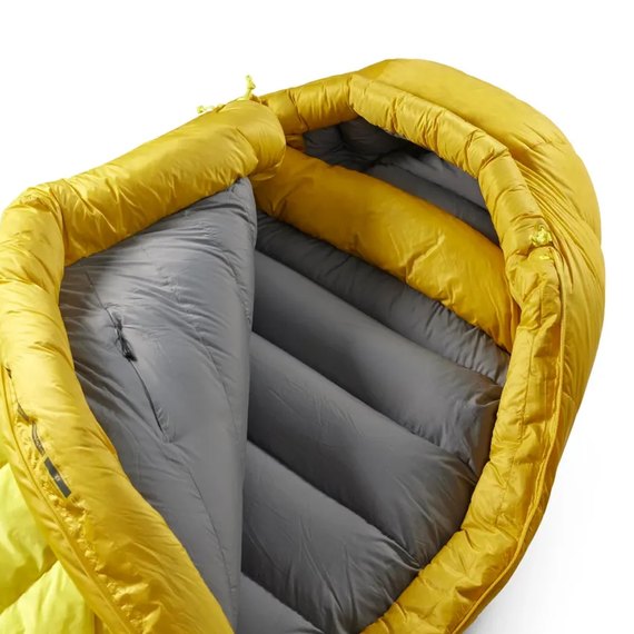 Спальный мешок Sea to Summit Alpine -29C/-20F Long, Blazing Yellow (STS ASL041043-210903), Полная длина, см: 198 см, изображение 10