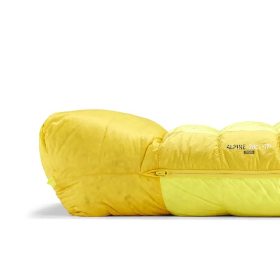 Спальный мешок Sea to Summit Alpine -29C/-20F Long, Blazing Yellow (STS ASL041043-210903), Полная длина, см: 198 см, изображение 5