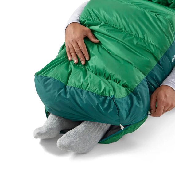 Спальный мешок Sea to Summit Ascent -1C/30F Regular, Rain Forest Green (STS ASL041101-052001), Диапазон комфорта по женщине (базовый): +3 °C, Полная длина, см: 185 см, изображение 7