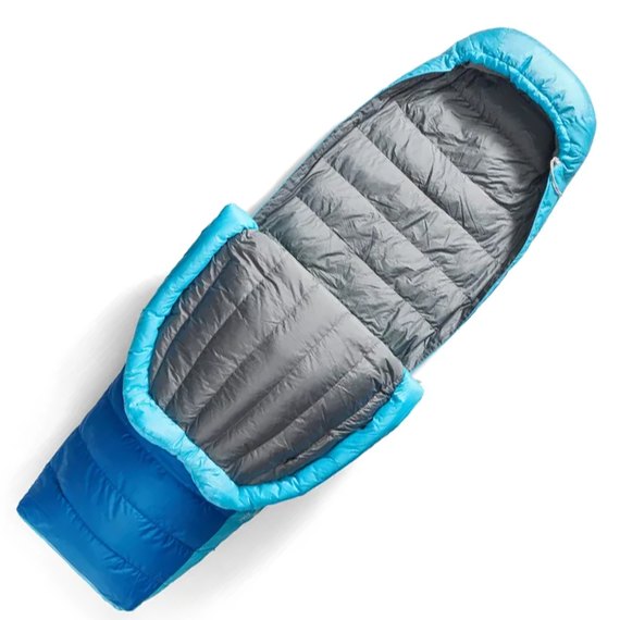 Спальний мішок Sea to Summit Trek -18C/0F Long, Snorkel Blue (STS ASL041172-210206), Діапазон комфорту по жінці (базовий): -11 °C, Повна довжина, см: 198 см, зображення 4