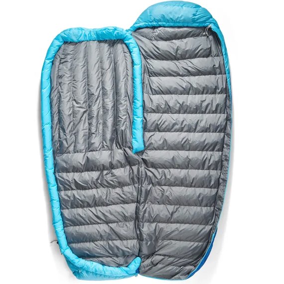Спальный мешок Sea to Summit Trek -1C/30F Long, Snorkel Blue (STS ASL041172-210202), Диапазон комфорта по женщине (базовый): +3 °C, Полная длина, см: 198 см, изображение 10