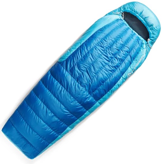 Спальный мешок Sea to Summit Trek -1C/30F Long, Snorkel Blue (STS ASL041172-210202), Диапазон комфорта по женщине (базовый): +3 °C, Полная длина, см: 198 см