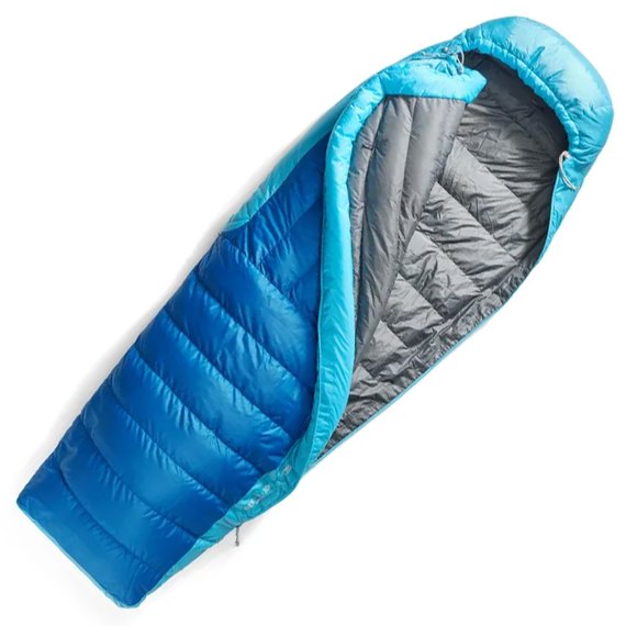 Спальный мешок Sea to Summit Trek -1C/30F Long, Snorkel Blue (STS ASL041172-210202), Диапазон комфорта по женщине (базовый): +3 °C, Полная длина, см: 198 см, изображение 3