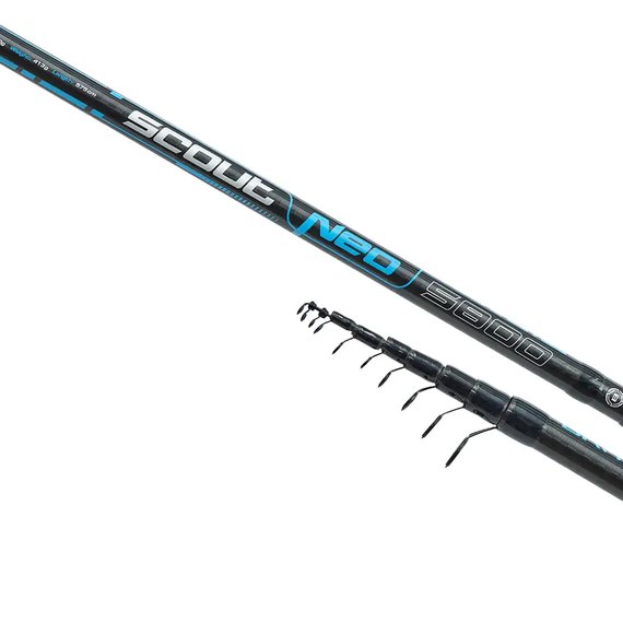 Удилище болонское Brain Scout Neo Bolo 4800 4.75m 50-120g (1858.55.10), Длина, м : 4.75 м, Тест (грамм), Max: 120, изображение 2