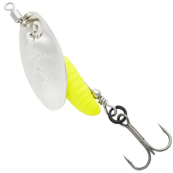 Блесна Savage Gear Grub Spinners #0 2.2g Silver Yellow (82453), Цвет: Silver Yellow