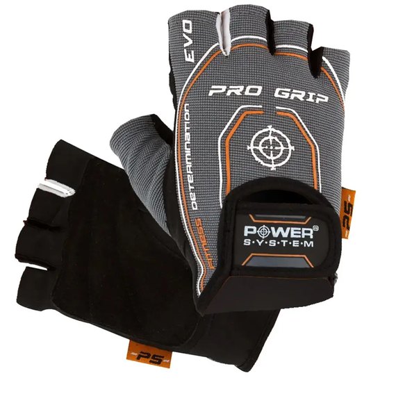 Перчатки для зала Power System PS-2250E Pro Grip EVO Grey M (PS_2260GR-3_M), Размер: M, Цвет: Серый, изображение 4