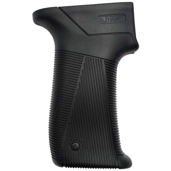 Пистолетная рукоятка DLG Tactical для АК-47/74 Rubberized Grip Black DLG-180, Цвет : Чёрный