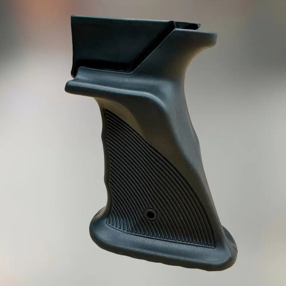 Пистолетная рукоятка DLG Tactical для АК-47/74 Rubberized Grip Black DLG-181, Цвет : Чёрный, изображение 2